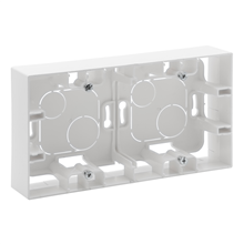 LEGRAND NNP162WH NILOE OPBOUWDOOS 2 MECHANISMEN