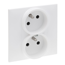 LEGRAND NNP3114WH NILOE COMP. CONTACTDOOS 2X2P+A