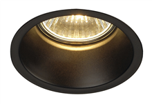 LTBLIGHT SLV 112910 HORN GU10 MAT ZWART INBOUWSPOT