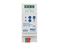 MDT KNX AKS-0216.03 KNX SCHAKELACTOR 2-VOUDIG