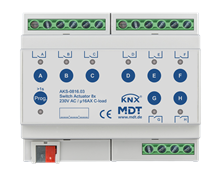 MDT KNX AKS-0816.03 KNX SCHAKELACTOR 8-VOUDIG