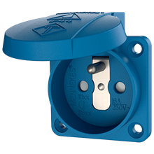 MENNEKES M11181 CONTACTDOOS 16A3P230V BLAUW IP