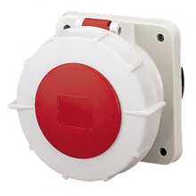 MENNEKES M1128A INB DOOS 63A 5P 6H 400V ROOD