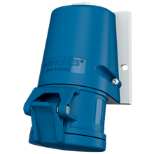 MENNEKES M1342 WANDCONTACTDOOS 16A4P9H230V BL