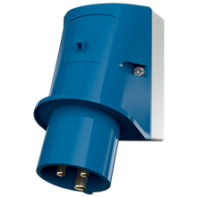 MENNEKES M344 WANDTOESTELST 32A3P6H230V BLAU