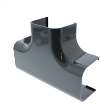 MEPAC M942052 T-STUK 65X50MM ANTRACIET GRIJS