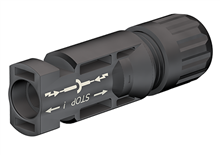 MULTI-CONTACT 32.0143P0010-UR MALE CABLE COUPLER MC4