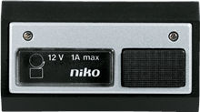 NIKO 05-540 BELDRUKKNOP MET LAMP 1A 12V