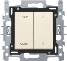 NIKO 100-65900 ROLLUIKSCHAKELAAR CREAM