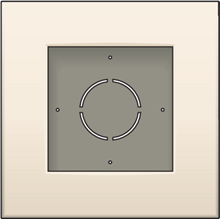 NIKO 100-80100 OPBOUWDOOS 1X CREAM