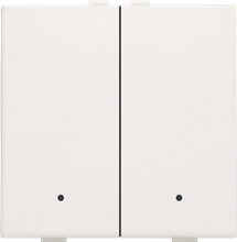 NIKO 101-52202 DRKN 2V+LEDS+COMF.SENS. WHITE