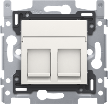 NIKO 101-66252 2XRJ45 UTP CAT5E WHITE