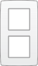 NIKO 101-76200 AFDEKPL TWEEV. 60 WIT