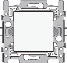 NIKO 101-76900 AFSLUITPLAAT WHITE