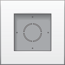 NIKO 101-80100 OPBOUWDOOS 1X WIT