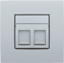 NIKO 121-65200 CPL DATA 2XRJ STERLING