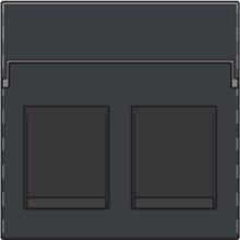 NIKO 122-65200 CPL DATA 2XRJ DARKGREY