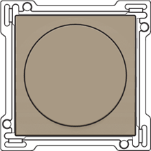 NIKO 123-31000 AFW.SET DRAAIKNOPDIMMER BRONS