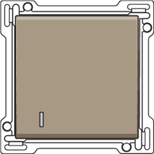 NIKO 123-60005 TOETS LENS BRONZE