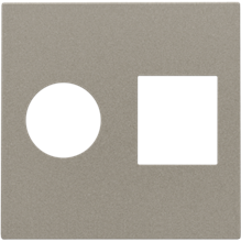 NIKO 123-65702 CPL AANSLUITING TV/RJ45