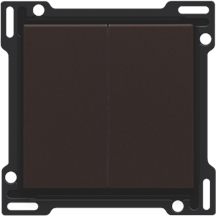 NIKO 124-61505 2X 1/2 TOETS DARK BROWN