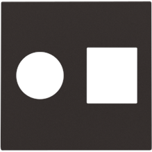 NIKO 124-65702 CPL AANSLUITING TV/RJ45