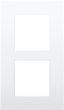 NIKO 137-76200 DOUBLE FACEPLATE