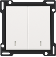 NIKO 154-61507 2X 1/2 TOETS+LENS WHITE STEEL