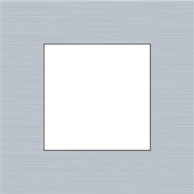 NIKO 155-76100 AFDEKPL ENKELV ALU GREY