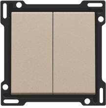 NIKO 157-61505 2X 1/2 TOETS CHAMPAGNE STEEL