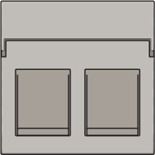 NIKO 157-65200 CPL DATA 2XRJ CHAMP