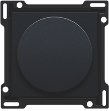 NIKO 161-31000 AFW.SET DRAAIKNOPDIMMER ZWART