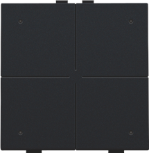 NIKO 161-52204 DRKN 4V+LEDS+COMF.SENS.BLACK