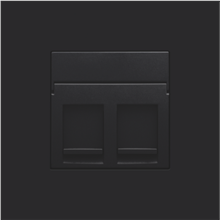 NIKO 161-65200 CPL DATA 2XRJ BLACK