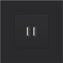 NIKO 161-68001 SET USB-LADER BLACK