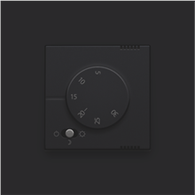 NIKO 161-88000 THERMOSTAAT AN. BLACK