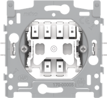 NIKO 170-00005 SOKKEL DRUKKNOP NO