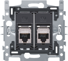 NIKO 170-66179 2 RJ45-AANSLUITINGEN STP