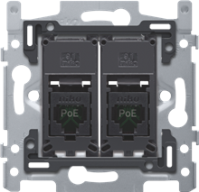 NIKO 170-66252 INBOUWR 2XRJ45 UTP CAT5E
