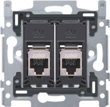 NIKO 170-66267 2 RJ45-AANSLUITINGEN STP