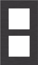 NIKO 224-76200 TWEEVOUDIGE AFDEKPLAAT