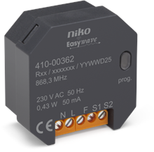 NIKO 410-00362 RF ZENDER 2 KANALEN