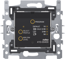 NIKO 410-00400 SLIMME DRUKKNOPDIMMER