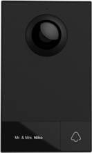 NIKO 510-31001 VIDEOBUITENPOST 2-DRAADS ZWART