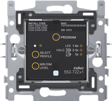 NIKO 552-72201 GECONNECTEERDE DIMMER ZIGBEE
