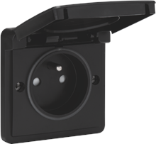 NIKO 761-36605 HYDRO WCD.PENAARDE ZWART