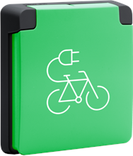 NIKO 761-36675 FIETSOPLAADPUNT BLACK