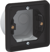 NIKO 761-73000 HYDRO INBOUWKADER ZWART