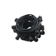 PERLUCI PLC-30012 LIGHT STRING IP65 ZW 10M 10XE2