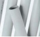 PLASTICS ET ISO IRS40 FB VASTE BUIS PVC RAL7035 40MM 3M